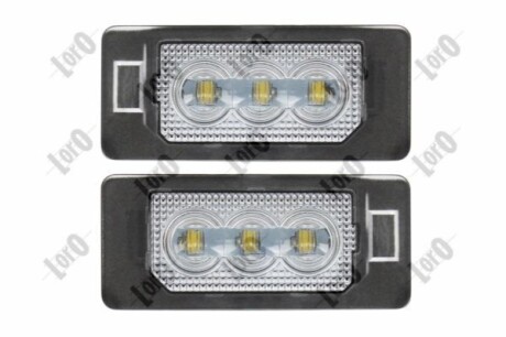 Лiхтар пiдсвiчування номерного знаку к-т 2 шт, LED Abakus L532100005LED