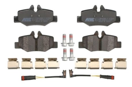 Гальмівні колодки, дискові. ABE C2M025ABEP