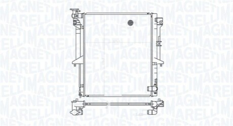 Радиатор охлаждения MAGNETI MARELLI BM1773