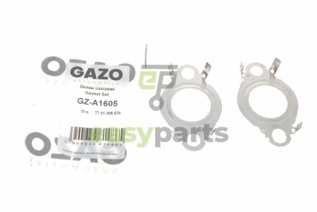 Прокладка клапана EGR Renault Trafic 2.0 dCi 06- (к-кт 2шт) GAZO GZ-A1605 (фото 1)