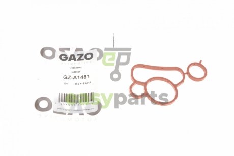 Прокладка корпуса фільтра масляного VW Passat 1.8/2.0 TSI 05-14 GAZO GZ-A1481 (фото 1)