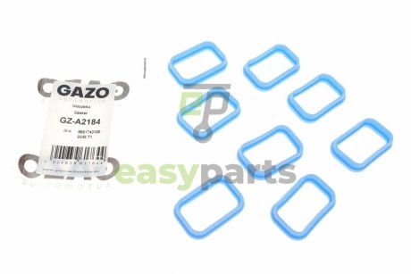 Прокладка колектора впускного Ford Transit 2.0TDCi/2.4TDCI 00- (к-кт 8шт) GAZO GZ-A2184