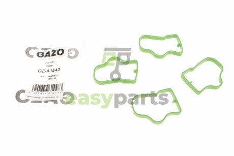 Прокладка колектора впускного Opel Astra H/Combo 1.2-1.4 04- (к-кт) GAZO GZ-A1542 (фото 1)