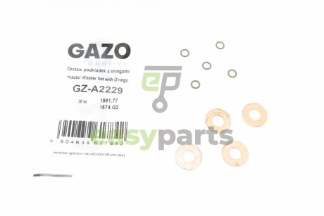 Ремкомплект форсунки Citroen Jumpy/Peugeot Expert 2.0 HDi 09- GAZO GZ-A2229 (фото 1)