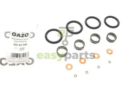 Ремкомплект форсунки Citroen C1/C2/C3/Peugeot 107 1.4 HDi 03- GAZO GZ-A1149