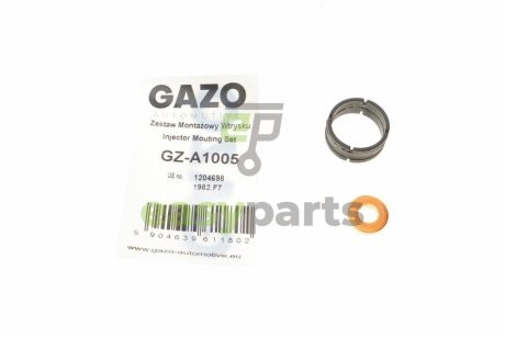 Ремкомплект форсунки Citroen C1/C2/C3/Peugeot 107 1.4 HDi 03- GAZO GZ-A1005