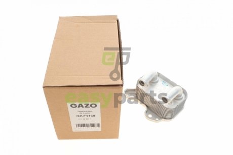 Радіатор масляний Opel Astra G/Combo 1.7DTI 02- (теплообмінник) GAZO GZ-F1139 (фото 1)
