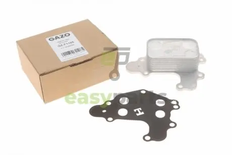 Радіатор масляний Citroen Berlingo/C3/C4/Peugeot 208/308 1.2THP/PureTech (теплообмінник) GAZO GZ-F1105