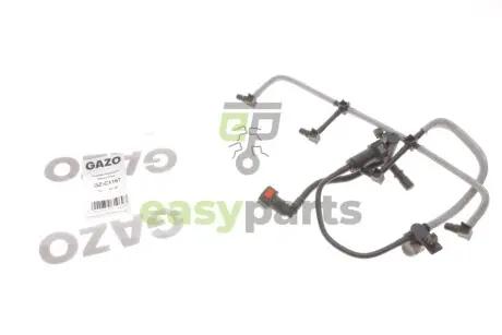 Шланг зливний Ford Focus/Tourneo Connect 1.8TDCi 05-15 GAZO GZ-C1167