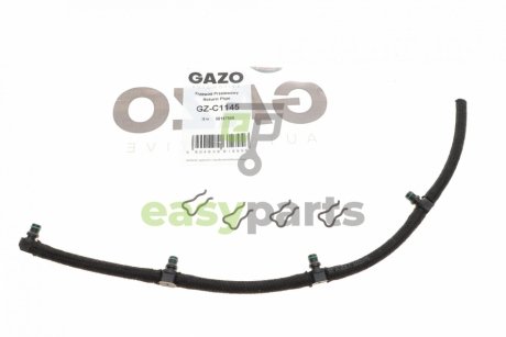 Шланг зливний Opel Astra H/Combo/Corsa D/Fiat Doblo 1.3D 05- (к-кт) GAZO GZ-C1145