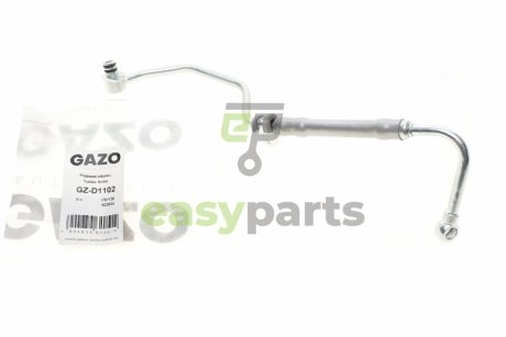 Трубка подачі оливи до турбіни Ford Focus III/Fiesta VI/Transit 1.0 EcoBoost 12- GAZO GZ-D1102 (фото 1)