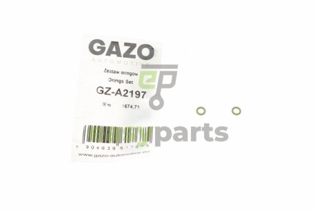 Прокладка форсунки Ford Fiesta/Citroen C3/Peugeot 206 1.4 HDi 02- (к-кт 4шт) GAZO GZ-A2197
