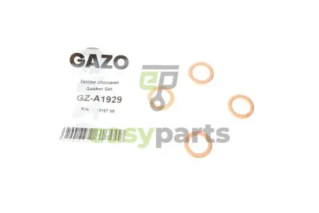 Прокладка турбіни ущільнююча Citroen C3/Peugeot 207/308 1.4/1.6/2.0 HDi (12x18x3) (к-кт 4шт,) GAZO GZ-A1929