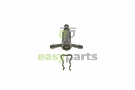 Штуцер шланга зливу Т-подібний (пласт.) (Bosch) (із захистом) GAZO GZ-C1129