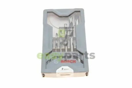 Набір свердл HSS PointTeQ O2-10 мм 7 од. BOSCH 2608577347