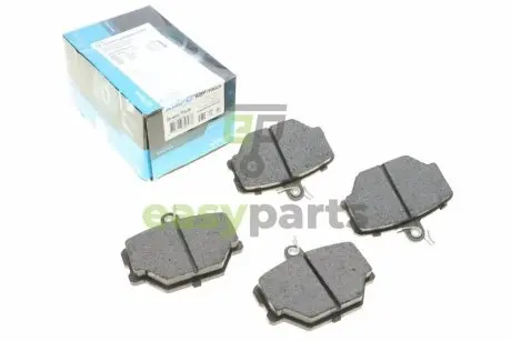 Колодки гальмівні (передні) Smart Cabrio/City Coupe/Roadster/Fortwo 98- KAVO PARTS KBP-10024 (фото 1)