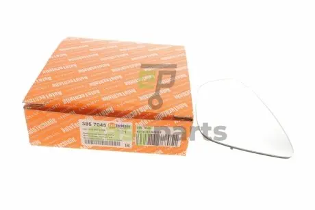 Скло дзеркала (з підігрівом) VW Passat 10-14 (L) AUTOTECHTEILE 385 7045