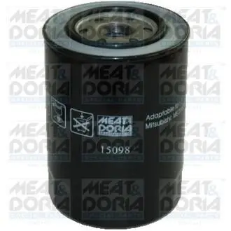 MEATDORIA MITSUBISHI Фильтр масляный Pajero II,III,IV 2.8TD 94-,3.2 DI-D 00- MEAT&DORIA 15098
