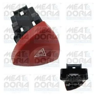 MEATDORIA RENAULT Кнопка аварийной сигнализации TRAFIC II, OPEL MOVANO MEAT&DORIA 23629