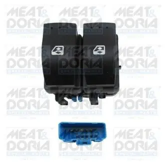 MEATDORIA Выключатель стеклоподьемника RENAULT Megane 02- MEAT&DORIA 26102