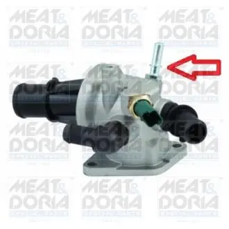 MEATDORIA FIAT Термостат с корпусом Doblo 1,3JTD 03- MEAT&DORIA 92497