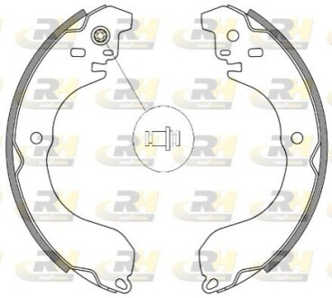 Гальмівні колодки барабанні ROADHOUSE 4265.00
