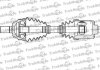 LAND ROVER Полуось прав. L=590mm 28/25 зуб FREELANDER I (L314) 2.0 Td4 4x4 01-06 TRAKMOTIVE 30-1115 (фото 1)