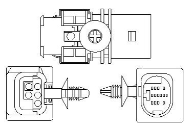 Лямбда-зонд FORD, DB, KIA MAGNETI MARELLI OSM177 (фото 1)