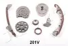 Ланцюг приводу ГРМ (к-кт) AVENSIS/COROLLA/RAV-4 1.4-1.8i 00-09 (з шестернями/+VVT) JAPKO KJK201V (фото 2)