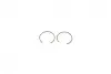 Поршень Audi 80/100/VW T4/Golf III 1.9-2.4D 89-03 (79.76mm/+0.25) KOLBENSCHMIDT 91386610 (фото 5)