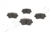 Колодки тормозные зад. Audi A6, Q3/ Seat Alhambra/Passat, CC, Sharan, Tiguan 1.4 JAPKO 510007 (фото 2)