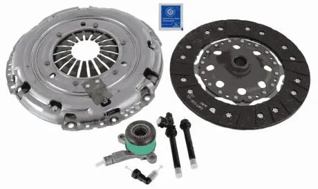 Комплект зчеплення FIAT/NISSAN/OPEL/RENAULT Talento/NV300/VivaroB/Trafic3 "1,6D "14>> SACHS 3000990441 (фото 1)
