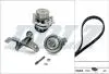 К-кт. ГРМ (помпа+рем.+2шт. ролик) AUDI 1,8/1,8T VW Golf IV 1,8/1,8T SKODA DOLZ KD168 (фото 1)