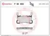 Гальмівні колодки зад. Porsche Cayenne 17- BREMBO P65050 (фото 1)