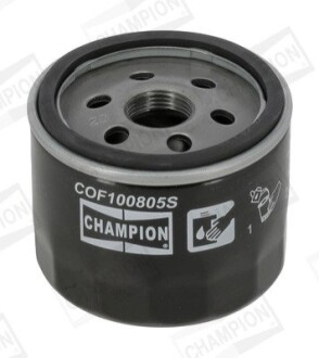 FIAT Фільтр масляний 500X 1,0-1,3 14-, JEEP Renegade CHAMPION COF100805S