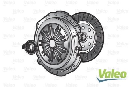 Комплект зчеплення CaddyIII/GolfV 1.9TDI (77kw) 03- (228mm)((під суцільний маховик) Valeo 833703