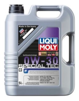 5л ОЛИВА МОТОРНА SPECIAL TEC F 0W-30 LIQUI MOLY 8903