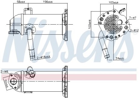 Клапан рециркуляції ВГ (EGR) First Fit NISSENS 989431