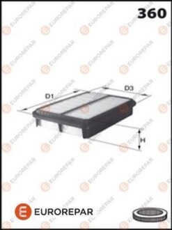 8421310000 Ф?ЛЬТР ПОВ?ТРЯНИЙ Eurorepar 1613722580
