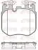 BMW Колодки гальмівні передні 3 G21/81,5 G30,6,7 G11,8,X3 G01,x4 G02,X5 G05,X6 G06 REMSA 1690.00 (фото 1)