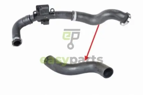 RENAULT патрубок інтеркулера Kangoo 1.5dCI 08- KAUTEK RE-TH059