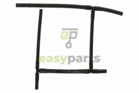 Шланг обратки палива FORD FOCUS 1.8TDCi -04 KAUTEK FD-FH025