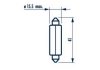 C18W 24V 18W SV8,5 15x41 |FESTOON LAMPS| 10шт NARVA 17522 (фото 1)