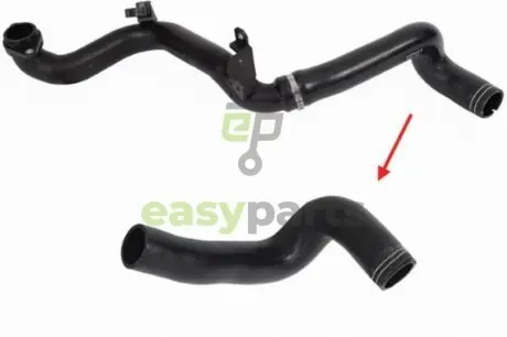 Патрубок турбіни FIAT FIORINO 1.3D 09- KAUTEK FI-TH068