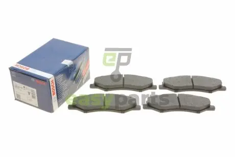 Фото колодки гальмівні (передні) Hyundai i30 11-/Kia Cee'd 12-18 BOSCH 0986460068 Колодки гальмівні (передні) Hyundai i30 11-/Kia Cee'd 12-18 BOSCH 0986460068