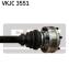 Піввісь SKF VKJC3551 (фото 3)