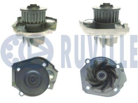 FIAT Помпа воды Alfa Romeo Mito, Bravo, 500, Doblo, Grande Punto, Linea, Marea, Panda, Punto, Stilo 1.2/1.4 RUVILLE 561385