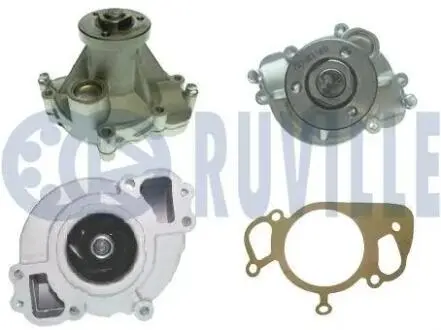 LANDROVER Помпа воды Discovery III, Ranger Rover III, Sport, Jaguar S-Type II, XF, XJ, XK RUVILLE 561407