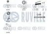 К-кт. ГРМ VW (2шт.рем.+4шт.ролик+крепление) Golf IV, Polo SEAT LEON -06 RUVILLE 550116 (фото 2)