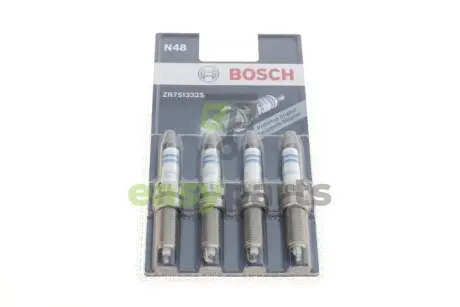 Свічка запалювання (к-кт 4шт) Citroen С3.С4/Peugeot 207/208 1.4/1.6i 07-/Mini 1.6 (N14/N18) 06-14 BOSCH 0242135812